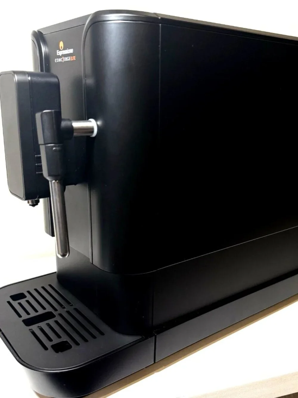 Espressione Concierge Elite Coffee Espresso Machine Infinite Black 20Bar Grinder